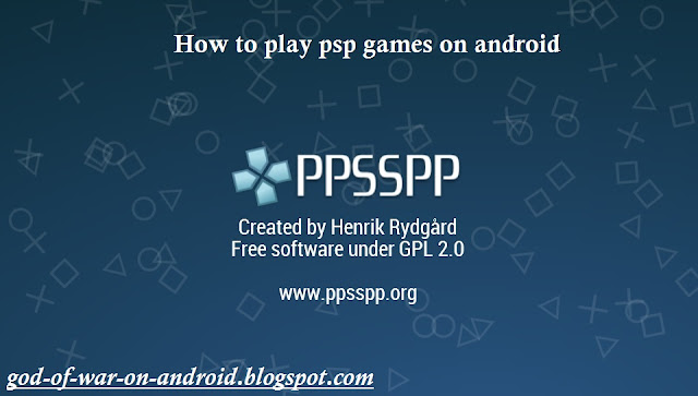 How to play psp games on android