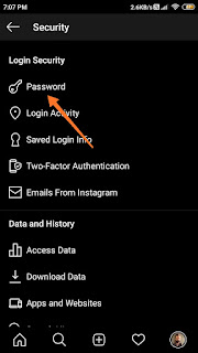 How to change or reset instagram password : Step By Step