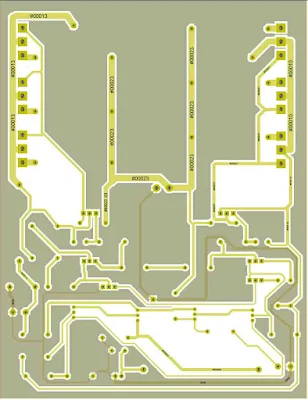 MJL21194 MJL21193 Power Amplifier PCB Layout.