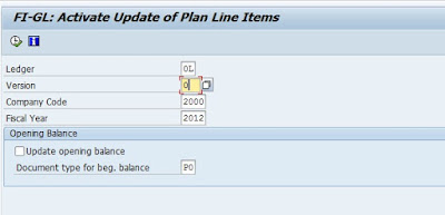 GL Planning/Budgeting