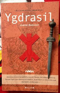 Portada del libro Ygdrasil, de Jorge Baradit