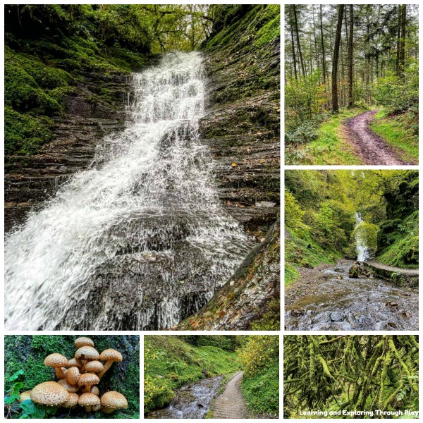 Water Break Its Neck Waterfall - Family Days Out. Places to visit in the UK.