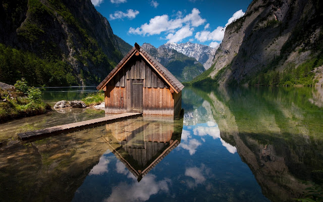 Norway, Bavaria, Germany, hud, lake 