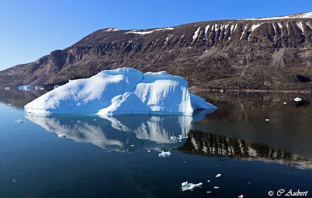 iceberg, Ummanaq, baie d'Ummanaq, Groenland, Le Soléal