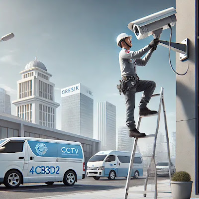 Pemasangan CCTV di Gresik kota