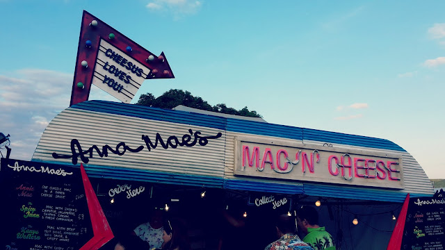 Camp Bestival Food Mac 'n' Cheese // 76sunflowers