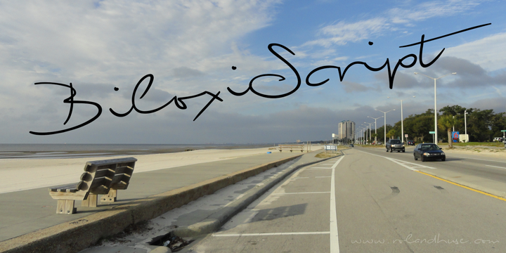 Biloxi Script Font