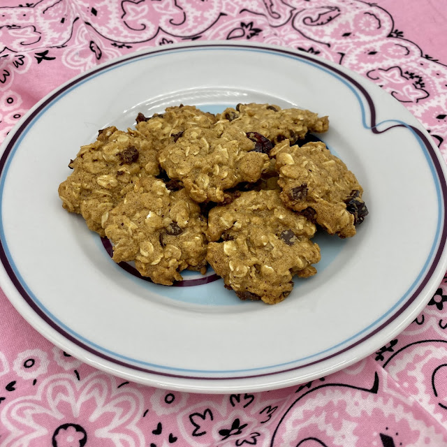 Oatmeal Chocolate Chip Cranberry Hiking Cookies