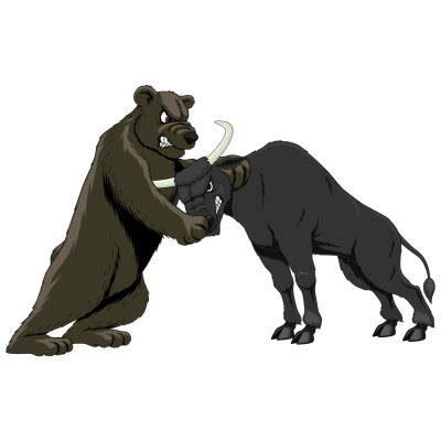 picture taken from http://www.tee-shirt-fantasy.com/imagesLg/Bull-vs.-Bear-Markets.jpg