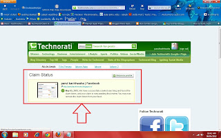 Technorati claim code