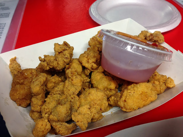 Fried Alligator at Seafood Palace in Lake Charles