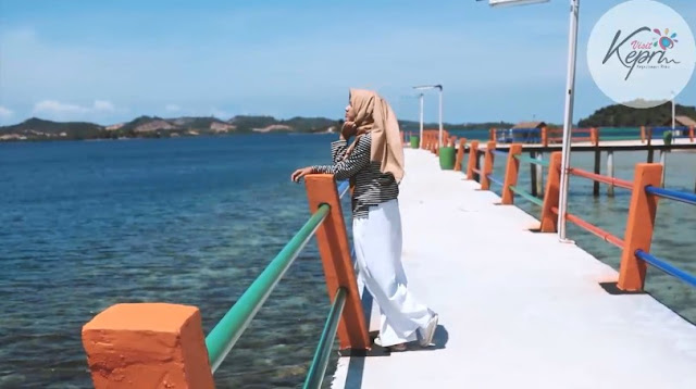 Model @Niawkay Video Pulau Labun Island Promosi Kepri Batam