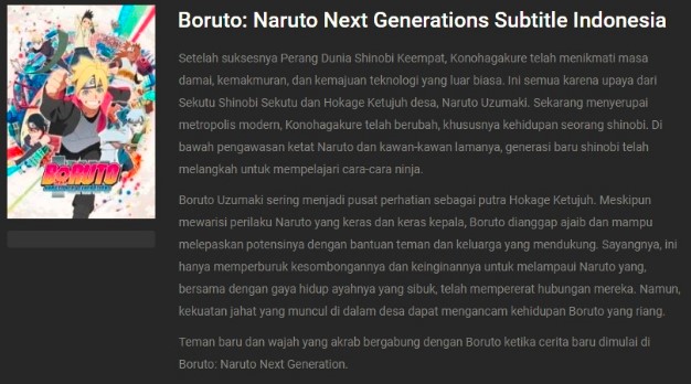 Situs Untuk Download Film Boruto Terbaru 2020