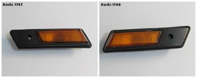 Lampu Sein Samping BMW E30 Warna Kuning