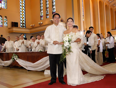 Mar Roxas and Korina Sanchez Wedding Picture 