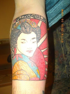 Cool Japanese Tattoos Especially Geisha Tattoo Designs With Image Arm Japanese Geisha Tattoo Picture 5