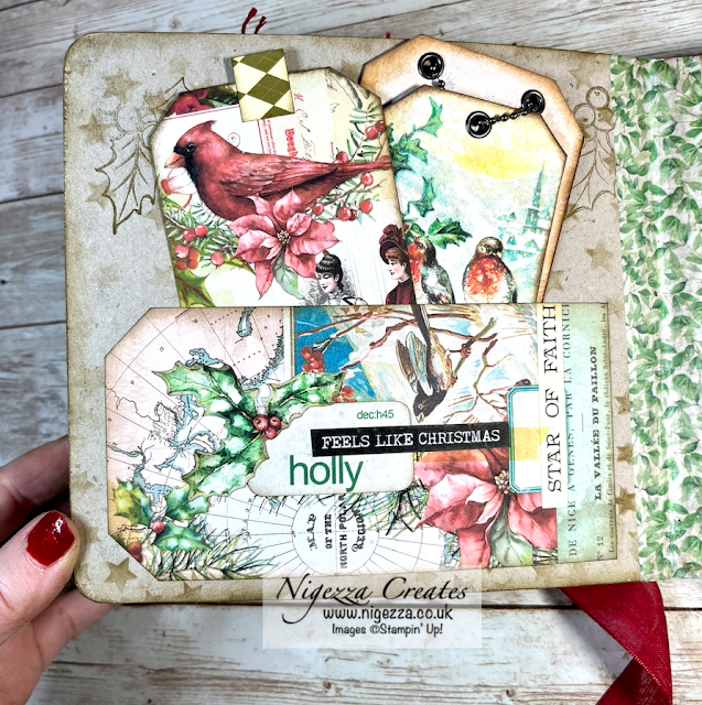 Tracie Fox DD Altered Board Book - Final Part Christmas Day & Boxing Day