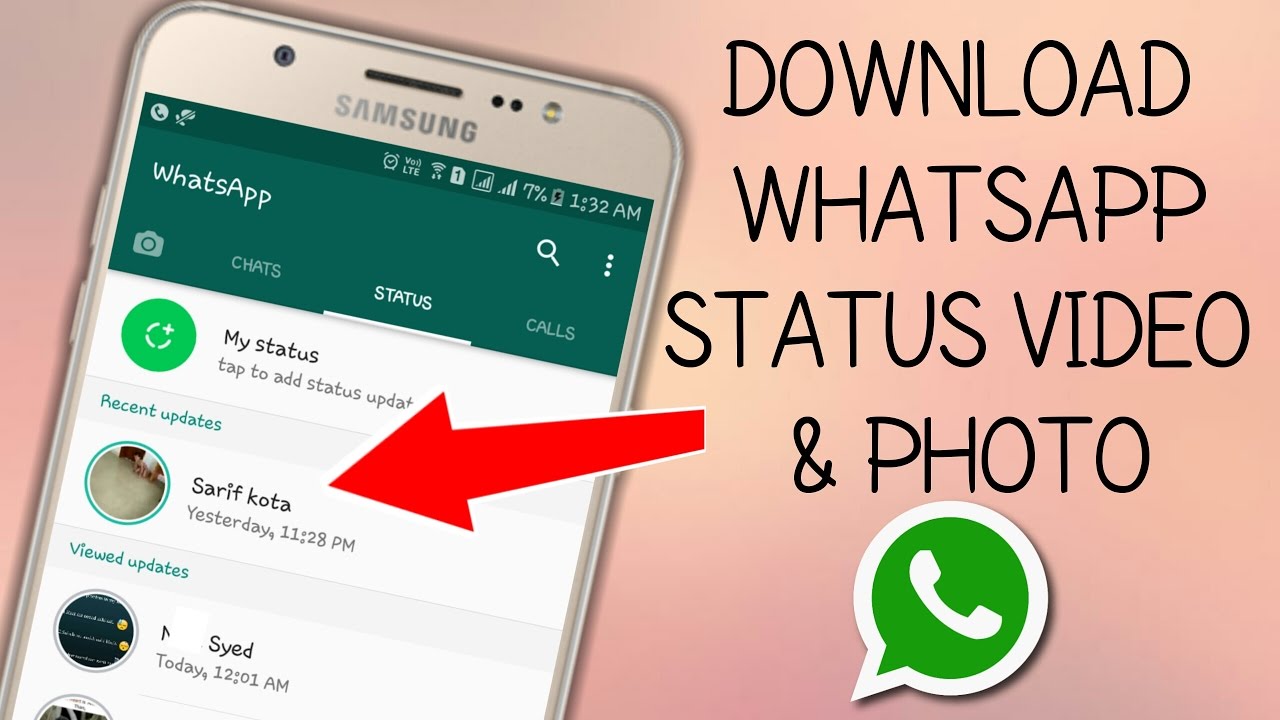How to save WhatsApp Status to Galkery in Android And IOS ...