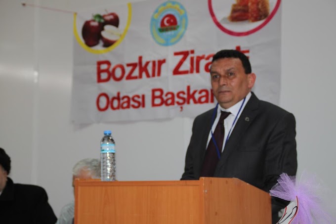 Bozkır Ziraat Odası Başkanı Köse'nin Yeni Yıl Mesajı