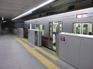 副都心線渋谷駅仮ホーム構造