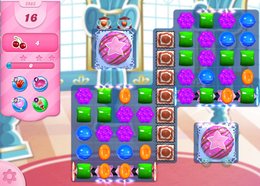 Candy Crush Saga level 2983