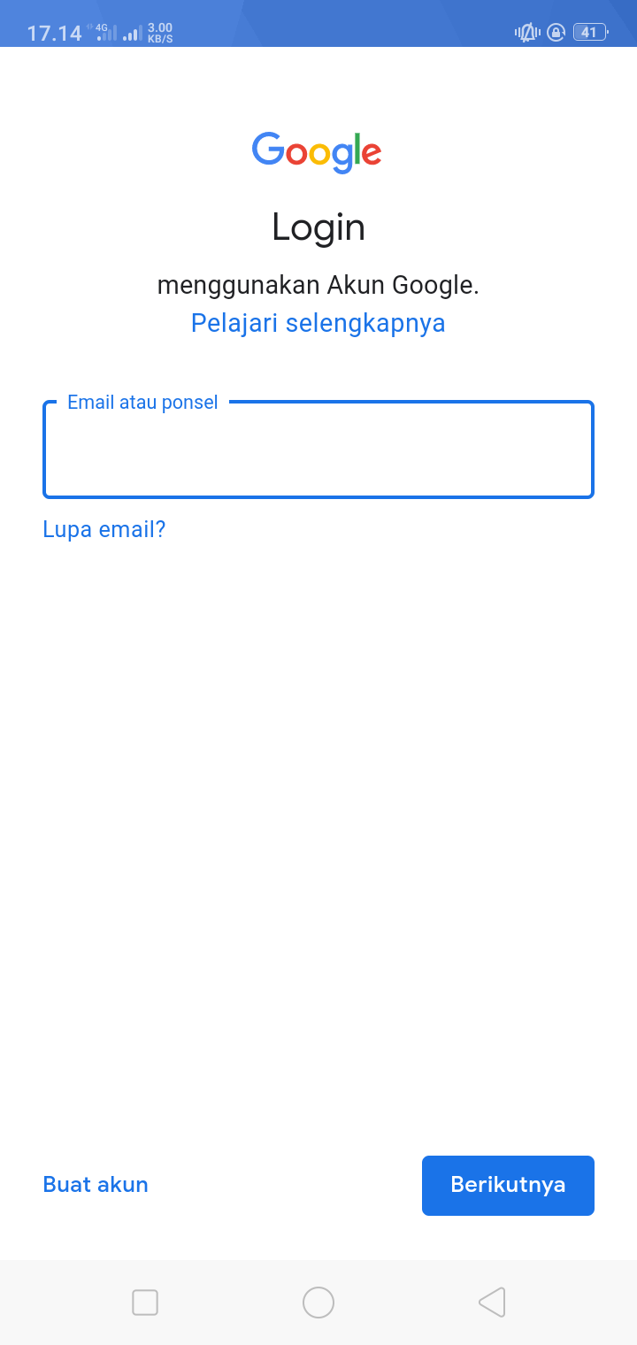 Mengembalikan Password Gmail Dengan Hp