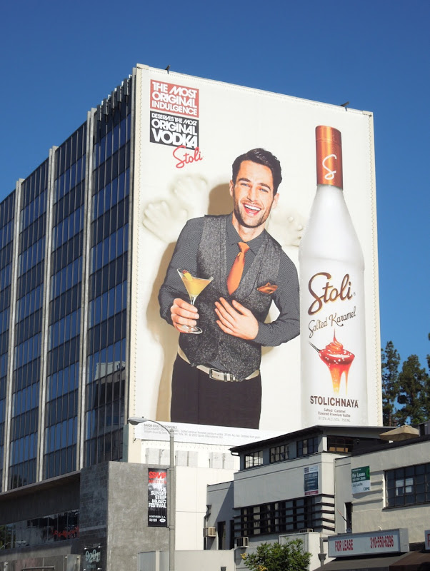 Most Original Indulgence Salted Karamel Stoli Vodka billboard