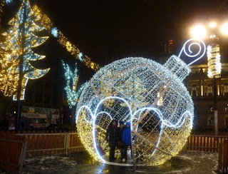 Mercado Navideño de George Square.