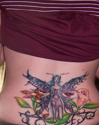 Trendy Fairy Tattoos Design