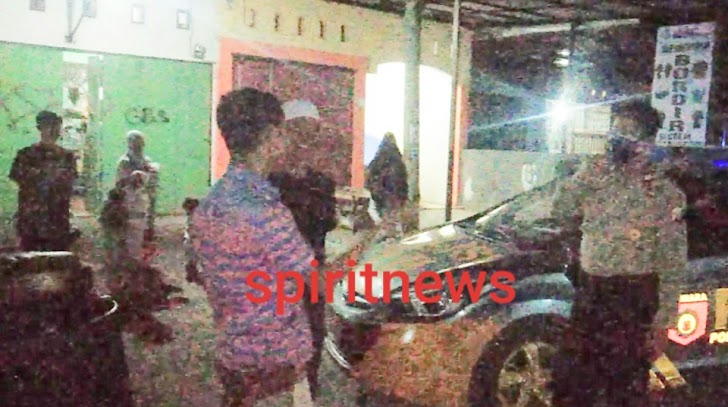 Patroli Rutin Blue light Polsek Galsel, Cegah Kriminalitas Dan Sampaikan Protokol Kesehatan Dalam AKB