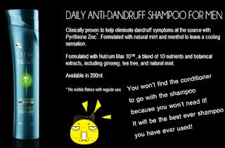 Contoh iklan shampo clear dalam bahasa inggris