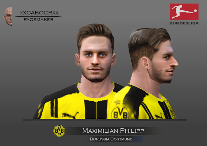 Face Maximilian Philipp | Borussia Dortmund | By Gabo CR PES 6 faces