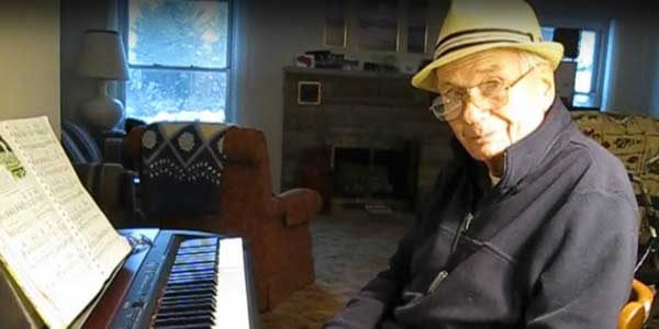 Wally Krauss, the 93-year-old pianist who charmed the Internet