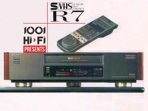 SONY SLV-R7 video recorder