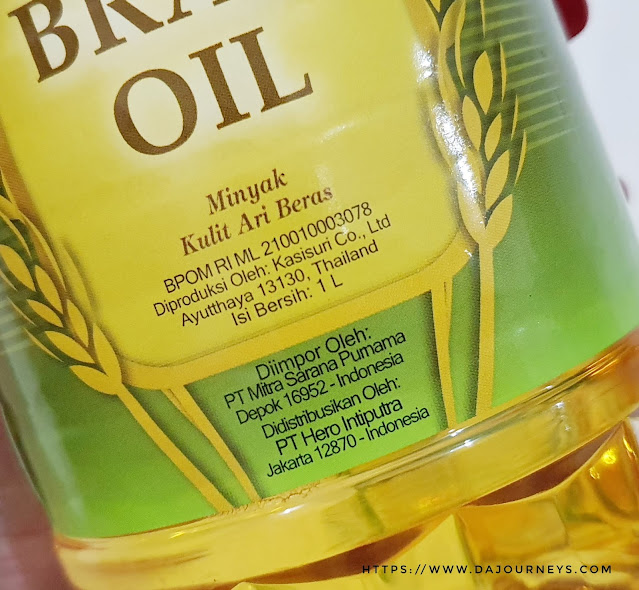 Manfaat Oryza Grace Rice Bran Oil