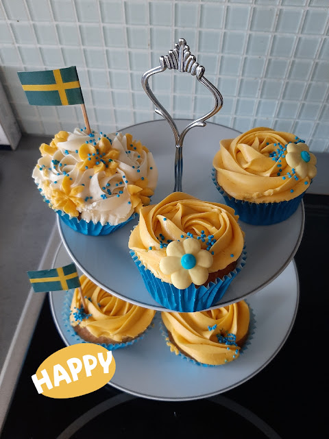 Swedish cupcakes from Awesum Cakes