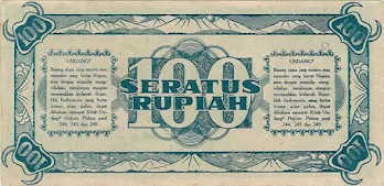100 Rupiah 1945 (ORI I)
