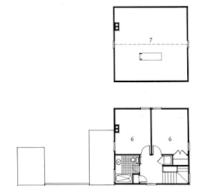 Plano planta superior + ático