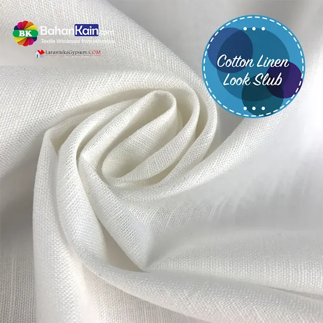 katun linen bahan untuk kaos premium