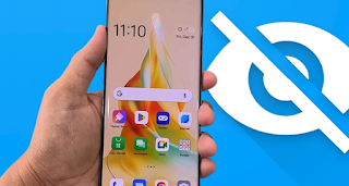 كيفية اخفاء التطبيقات في اوبو OPPO Reno 8T