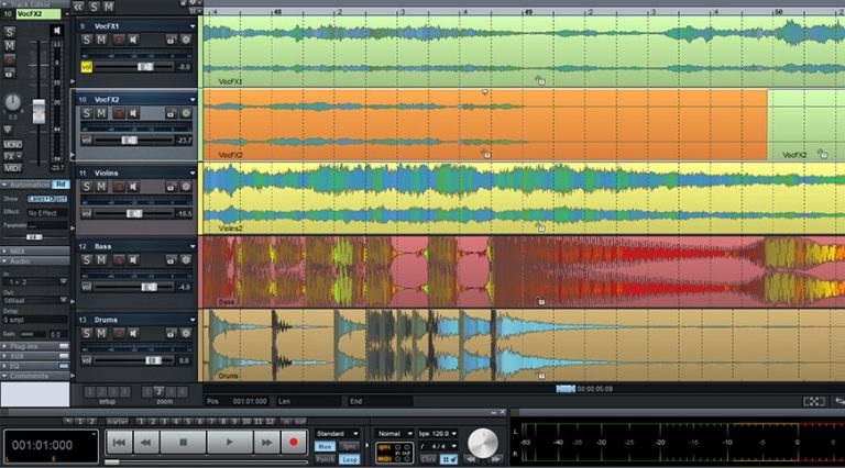 Samplitude Pro X7 Suite 18 Editor de Áudio