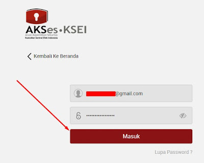 Cara Login Akses KSEI