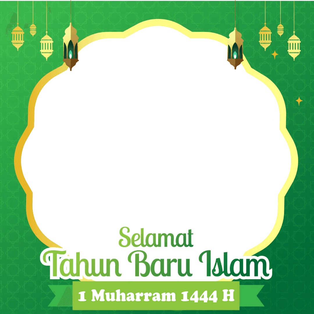 Bingkai Tahun Baru Islam 1 Muharram 1444 H