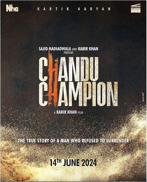 Kartik Aaryan, Shraddha Kapoor Next Upcoming hindi film Chandu Champion 2024 photo, poster, wallpaper, pics Release date