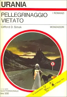 La copertina di Pellegrinaggio vietato - Urania 685