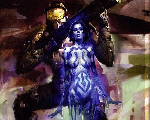 cortana concept art breasts