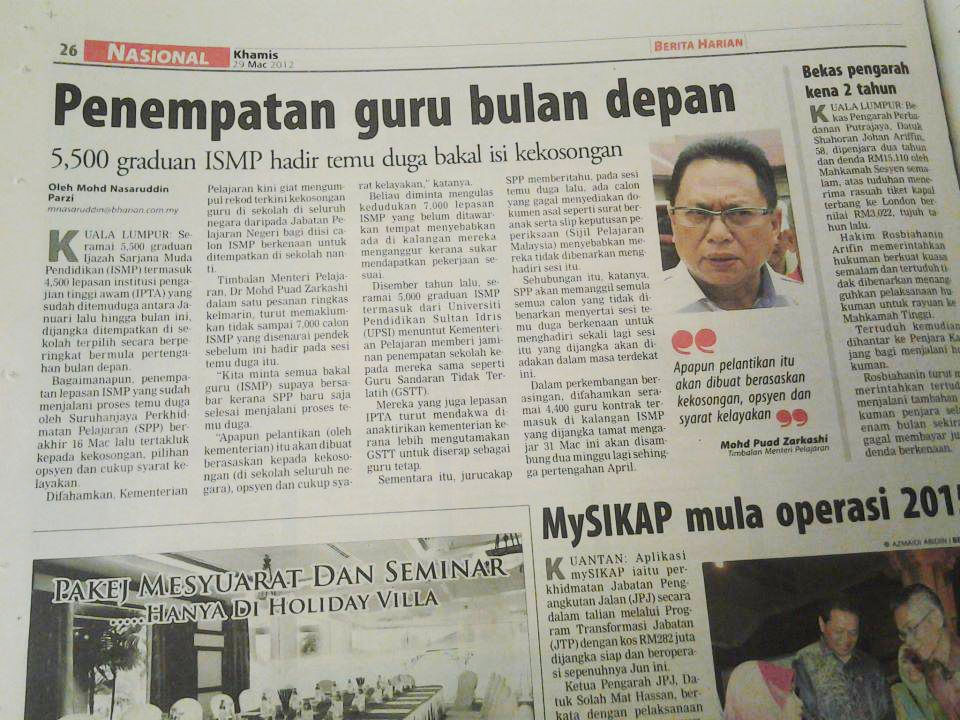 Berita Lawak Di Surat Khabar