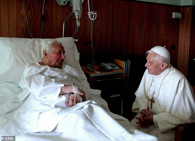 Retired pope Benedict XVI’s older brother, Monsignor Georg Ratzinger, dies at 96