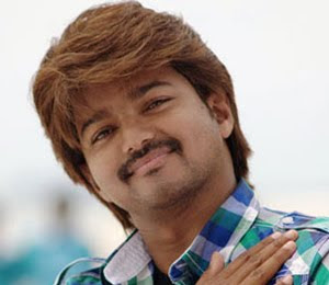 Actor Vijay grey hair