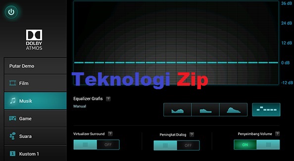 Cara memasang dolby atmos di android
